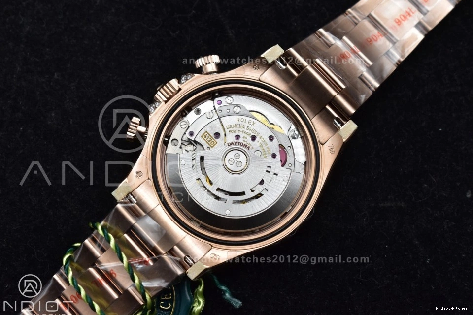 776 Bracelet Daytona Dial Best Edition ZF SH Black Diamonds 1:1 Durable on Rainbow 116595RBOW RG 0503
